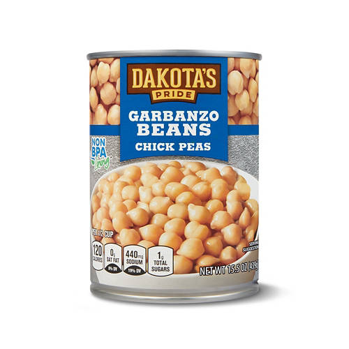 Canned Garbanzo Beans Chick Peas, 15.5 oz