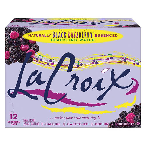 Black Razzberry Sparkling Flavored Water