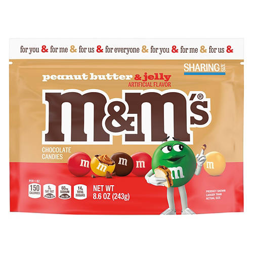 Peanut Butter & Jelly Chocolate Candies, 8.6 oz