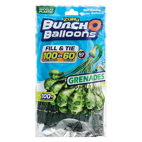 Grenades Water Balloons, 100 count Product Image Front shot 01