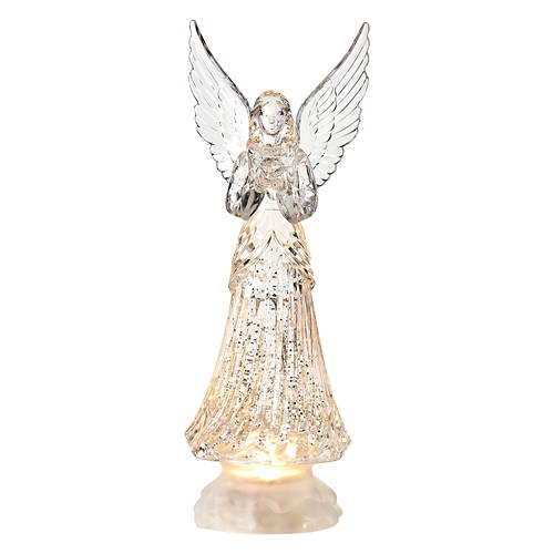 12" Tall LED Holiday Figurine - Angel