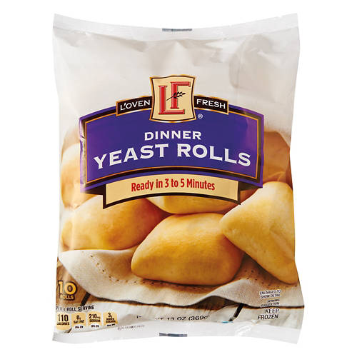 Yeast Dinner Rolls, 13 oz Product Image Front shot 01