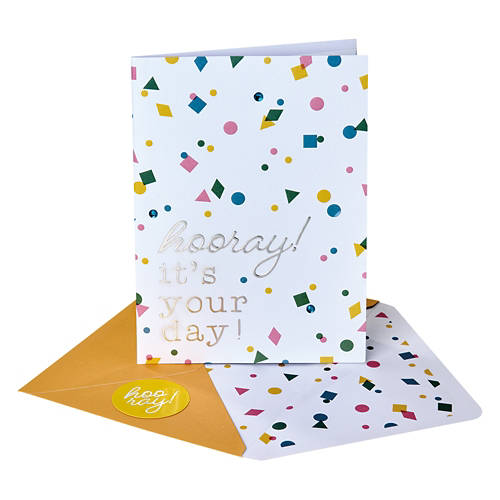 5" x 7" Greeting Card - Hooray