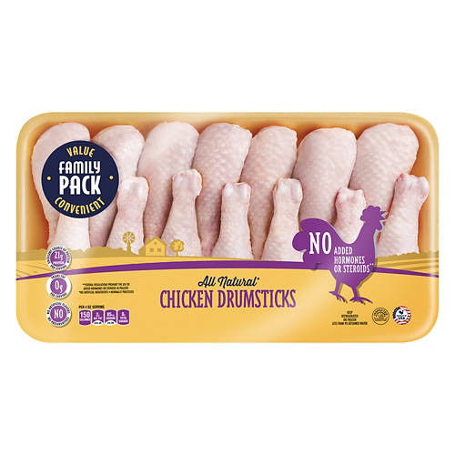 Family Pack Chicken Drumsticks Product Image Front shot 01