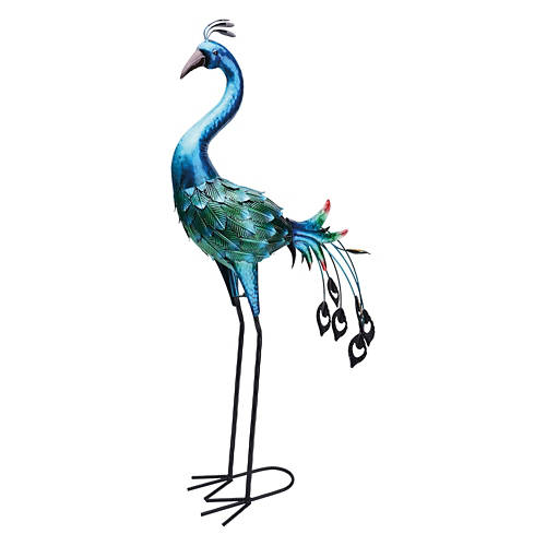 Peacock Shaped Garden Statue