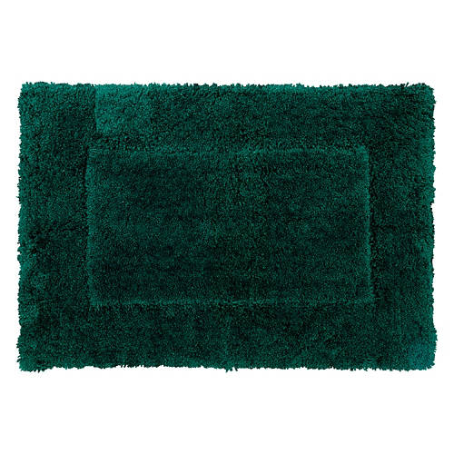 24" x 36" Microfiber Spa Bath Rug - Dark Green