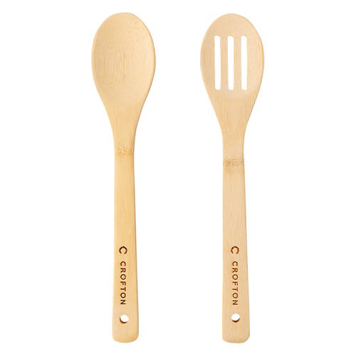 2 Piece Bamboo Spoons