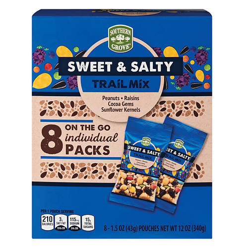 Sweet & Salty Trail Mix, 8 count Product Image Front shot 01