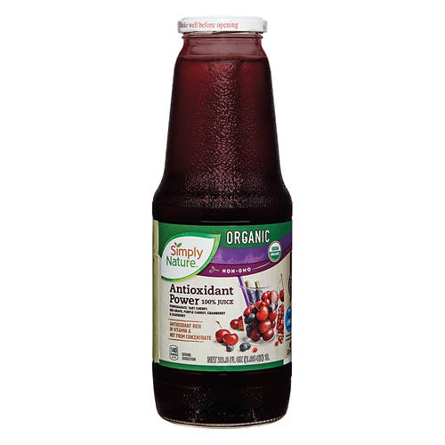 Organic 100% Antioxidant Power Juice, 33.8 fl oz Product Image Front shot 01