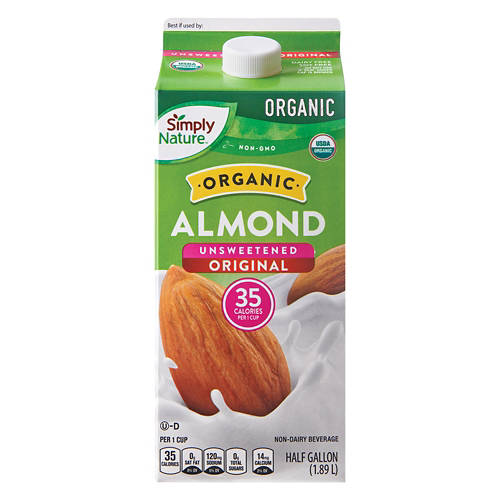 Organic Original Unsweetened Almondmilk, 64 fl oz Product Image Front shot 01