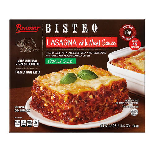 Lasagna  with Meat Sauce, 38 oz