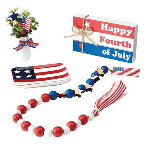 Americana Tray Objects Collection - American Flag