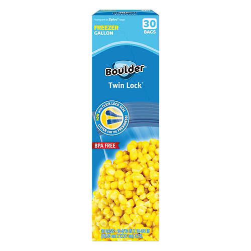 Gallon Freezer Bags, 30 count