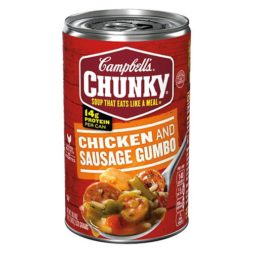 Chunky Chicken Sausage Gumbo Soup, 18.8 oz