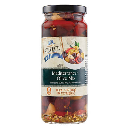 Mediterranean Olive Mix, 7 oz Product Image Front shot 01