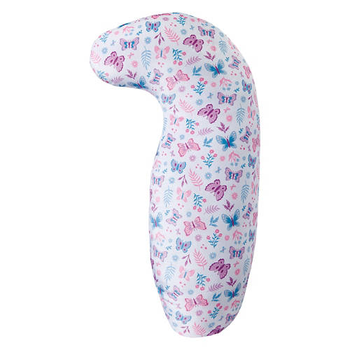 Kids Curved Shaped Body Pillow - Butterfly Print