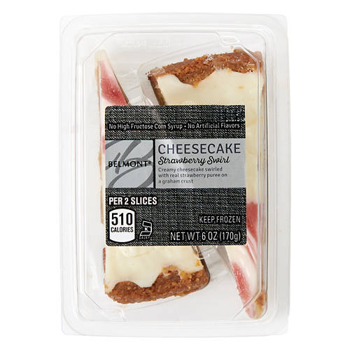 Strawberry  Swirl Cheesecake Twin Pack, 6 oz Product Image Front shot 01