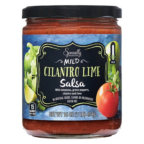 Cilantro  Lime  Salsa, 16 oz Product Image Front shot 01