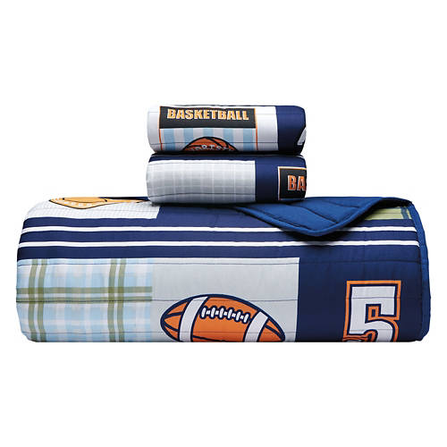 Full Sports Reversible Quilt