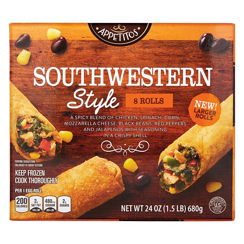 Southwestern Style Egg Rolls, 8 count