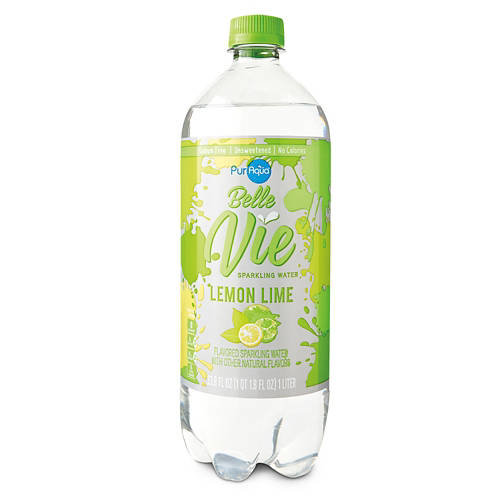 Lemon Lime Flavored Sparkling Water, 33.8 fl oz