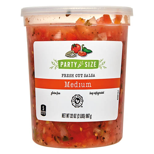Gluten Free Party Size Fresh Cut Salsa - Medium, 32 oz Product Image Front shot 01
