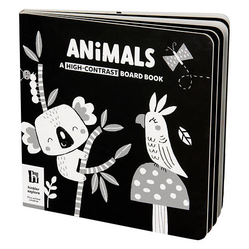 Baby High Contrast Board Book - Animals