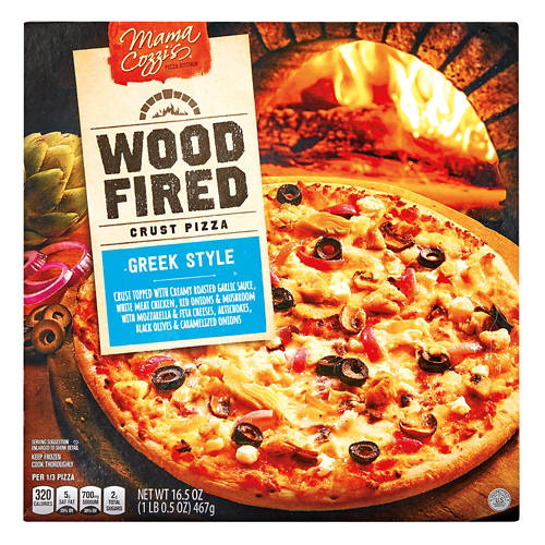 Wood Fired Greek Style Crust Pizza, 16.5 oz