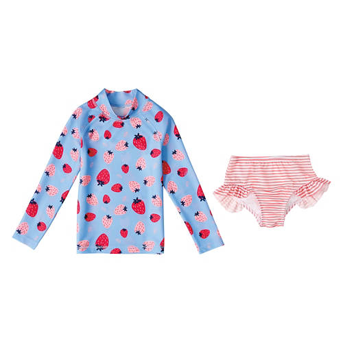 Children's Swim Set, Strawberry, Extra Small