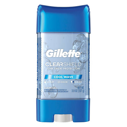 Cool Wave Clear Gel Deodorant, 3.8 oz