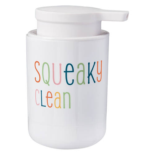 Children's Soap Dispenser - Squeaky Clean