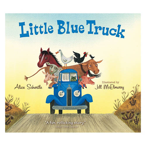 Kid's Fall Board Book Little Blue Truck