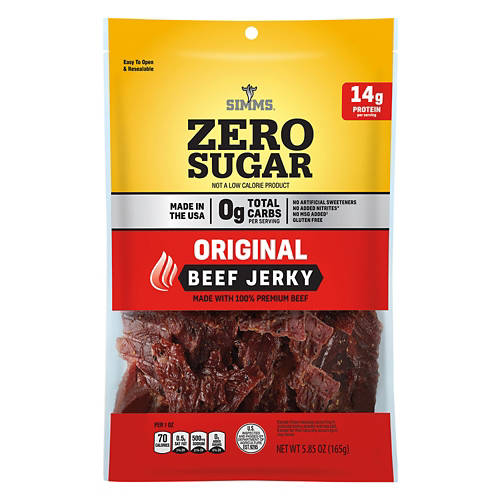 Zero Sugar Original Beef Jerky, 5.85 oz