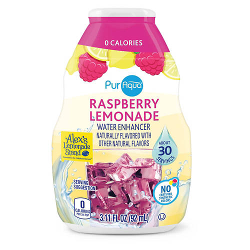 Raspberry Lemonade Liquid Water Enhancer, 3.11 fl oz Product Image Front shot 01