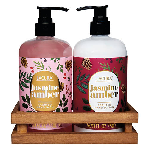 Soap & Lotion Gift Set - Jasmine Amber