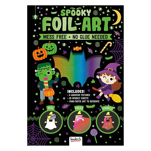 Kids Scratch Art Sparkly Foil Activity Book