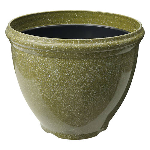 20" Light Weight Planter, Green