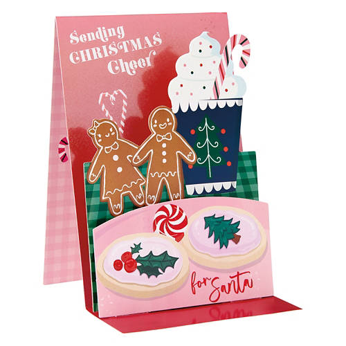 Pop Up Christmas Card - Christmas Cheer