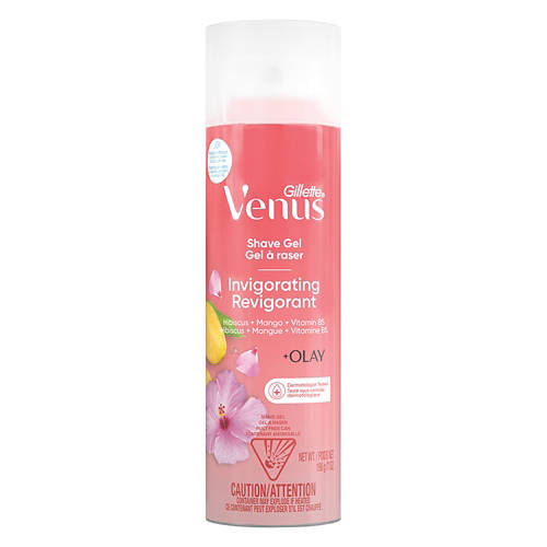 Venus Invigorating Shave Gel, 7 oz