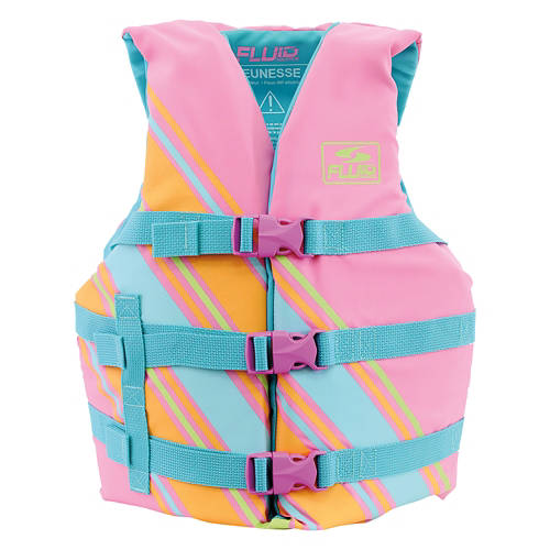 Youth Life Vest, Coral Pink
