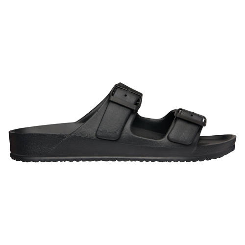 Men's Lightweight Footbed Sandals - Black, 11