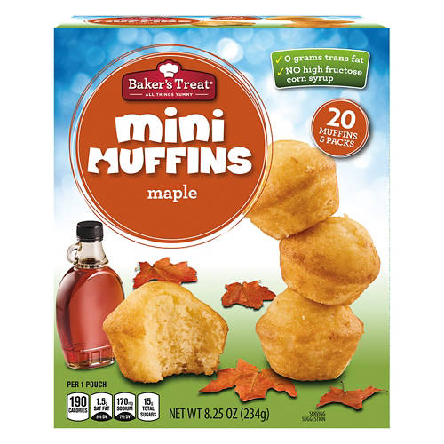 Maple Mini Muffins, 20 count