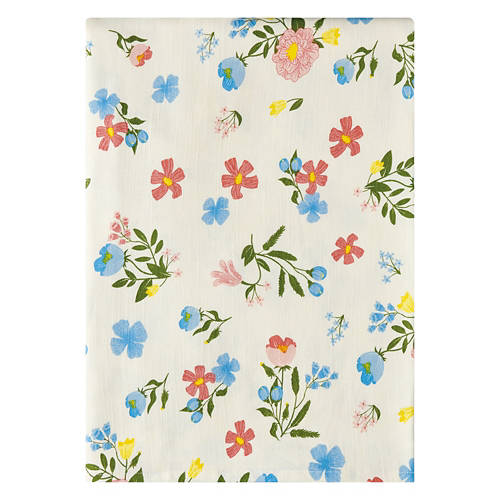 60" x 102" Cotton Tablecloth - Floral