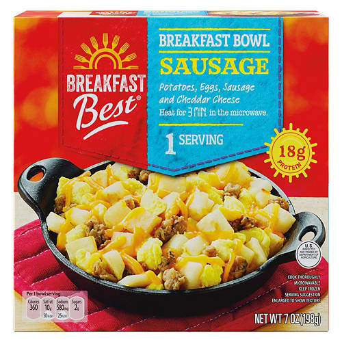 Sausage & Gravy Breakfast Bowl, 7 oz Product Image Front shot 01