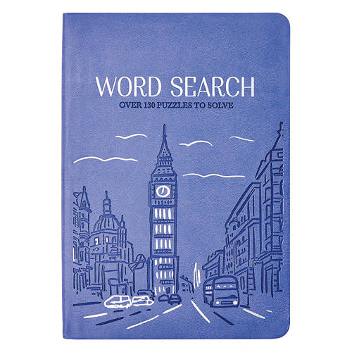 Premium Puzzle Book - Word Search, Purple
