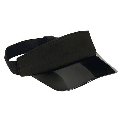 Ladies Premium UV Visor-  Black, One Size
