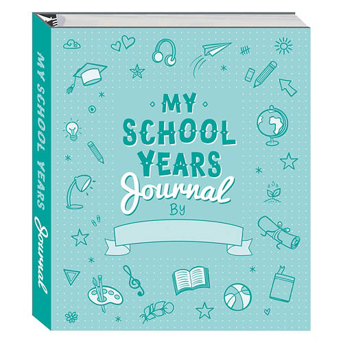 My School Years Journal, Teal Product Image Front shot 01