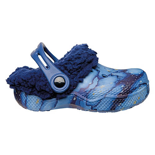 Toddler Warm Lined Clogs - Blue, 9/10