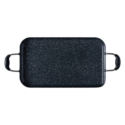 Two Burner Griddle, White Speckled