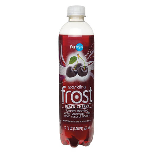Sparkling Frost Black Cherry Flavored Water, 17 fl oz